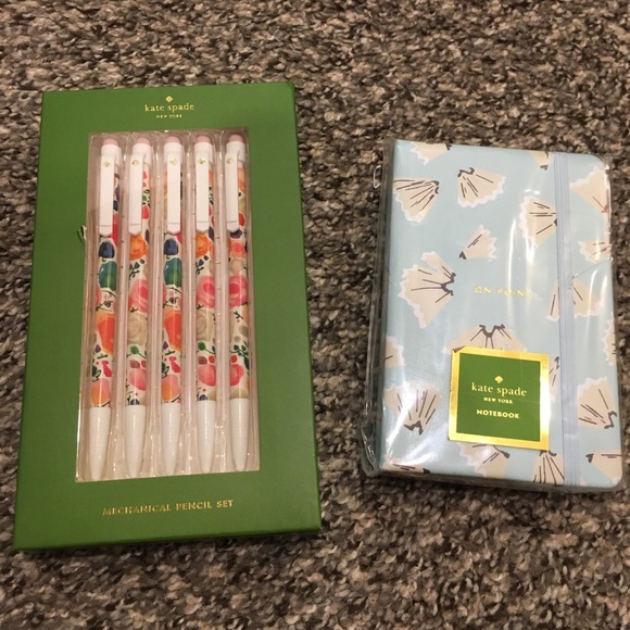 kate spade Other - ✨SALE✨NWT kate spade Journal & Pencil Set ♠️
